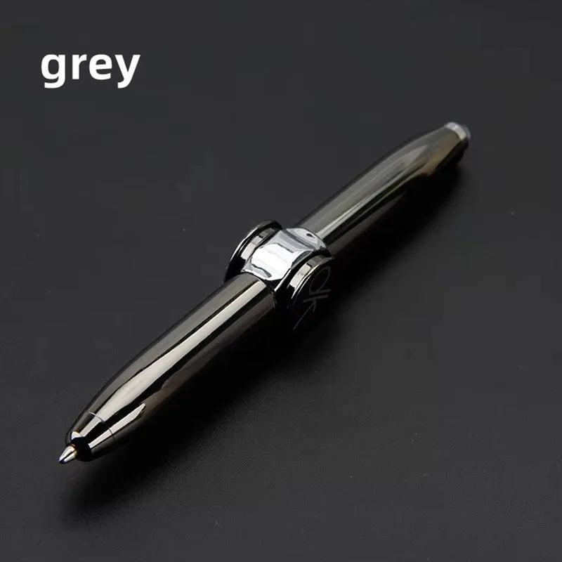 3-in-1 Gyro Pen with LED Light – Writing, Spinning & Stress Relief in One