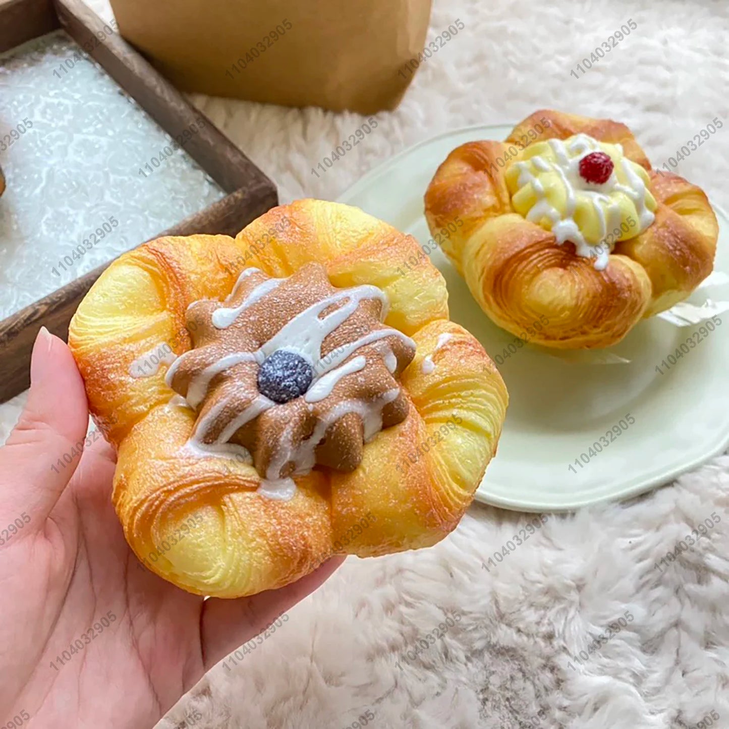 Bakery-Themed Squishy Toy – Soft, Slow Rebound Toast for Stress & Anxiety Relief