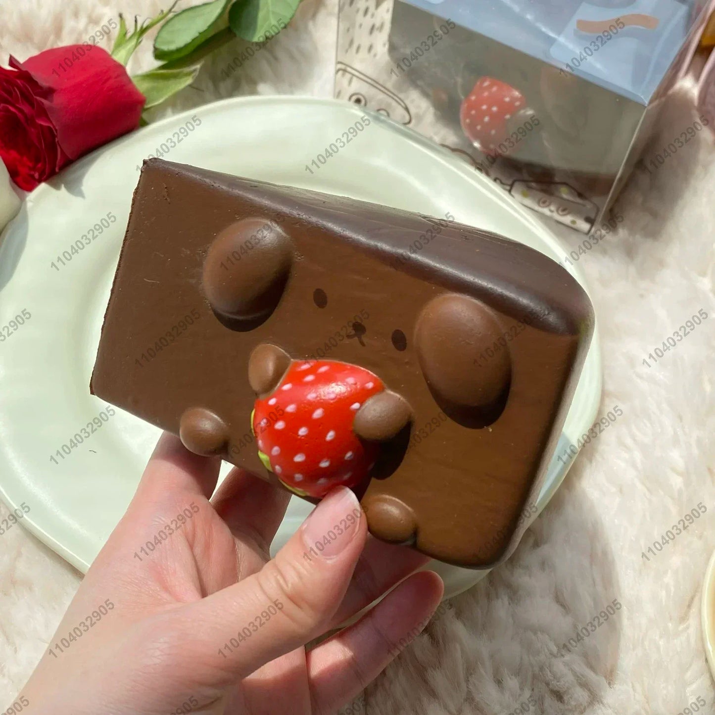 Bakery-Themed Squishy Toy – Soft, Slow Rebound Toast for Stress & Anxiety Relief