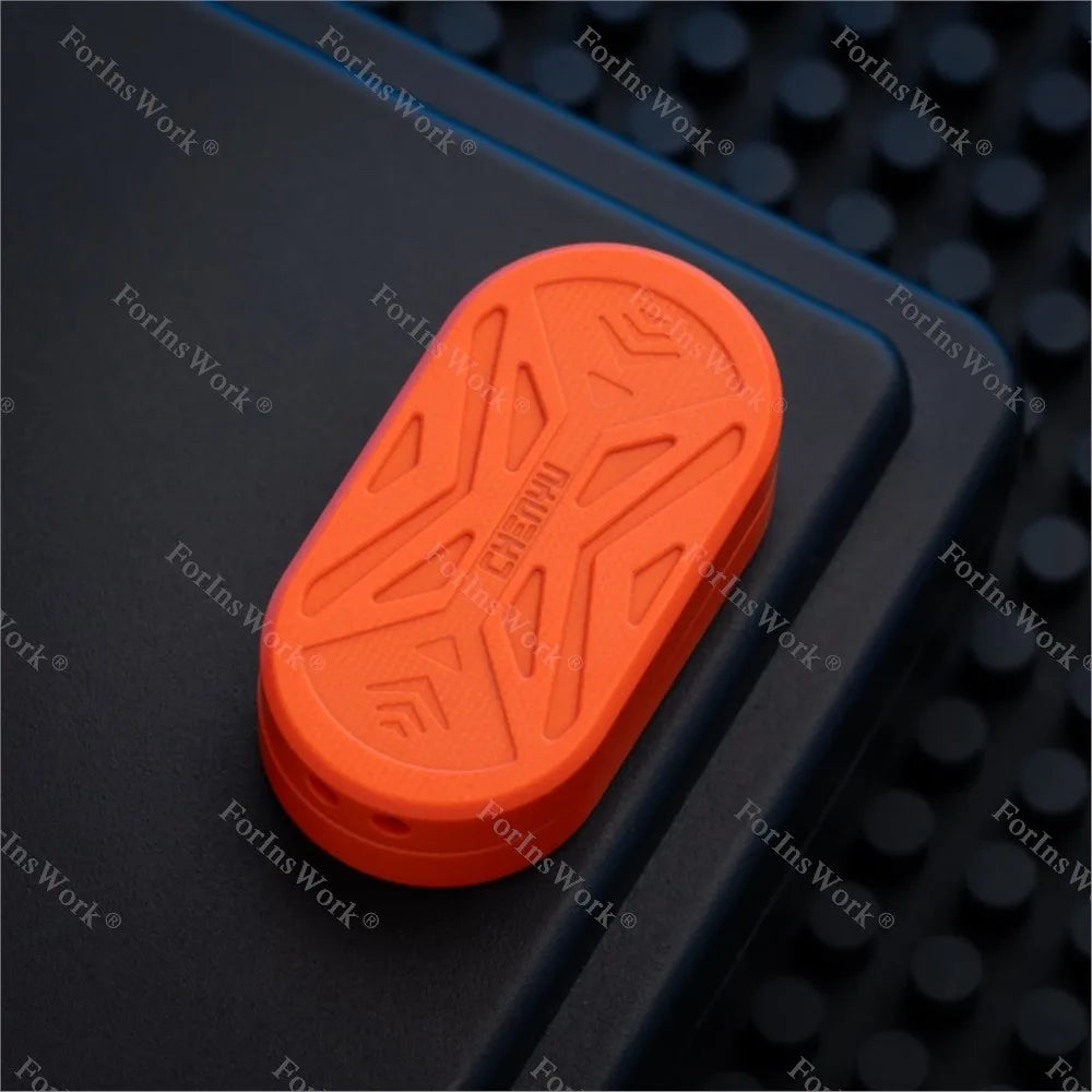 Double-Layer Mechanical Push Slider – Metal EDC Fidget Toy for Stress Relief & Focus