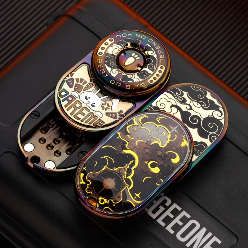 Portable Mechanical Fidget Slider – EDC Stress Relief Toy for Adults
