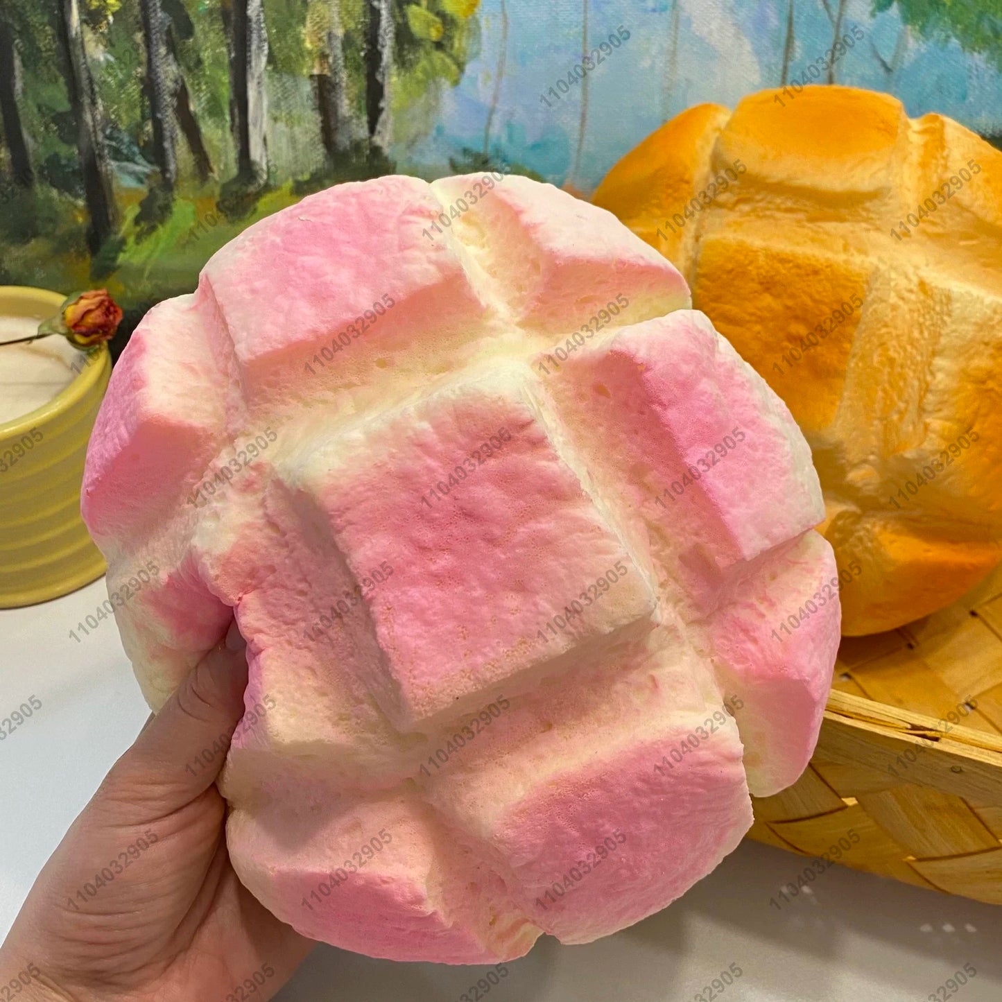 Bakery-Themed Squishy Toy – Soft, Slow Rebound Toast for Stress & Anxiety Relief