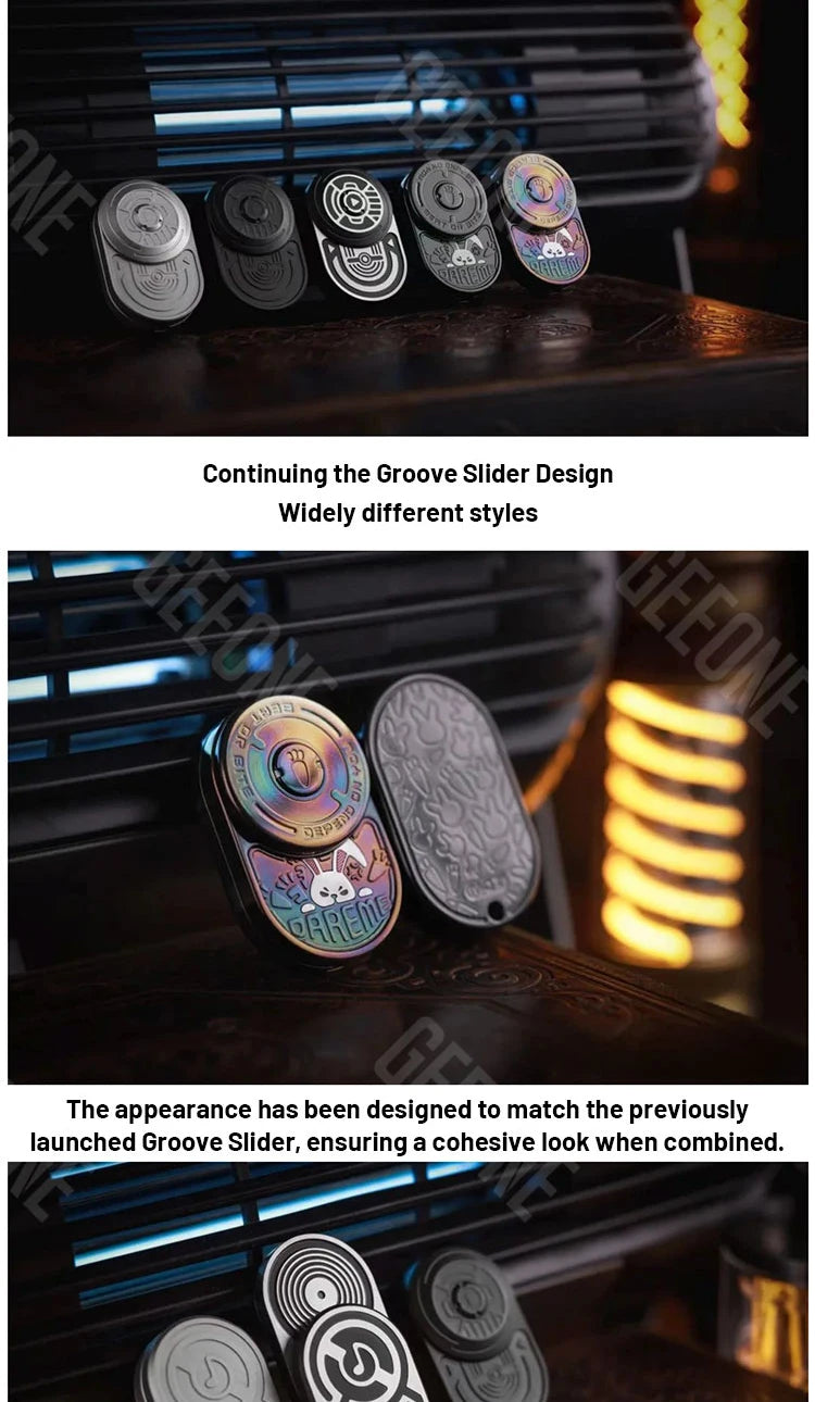 Portable Mechanical Fidget Slider – EDC Stress Relief Toy for Adults
