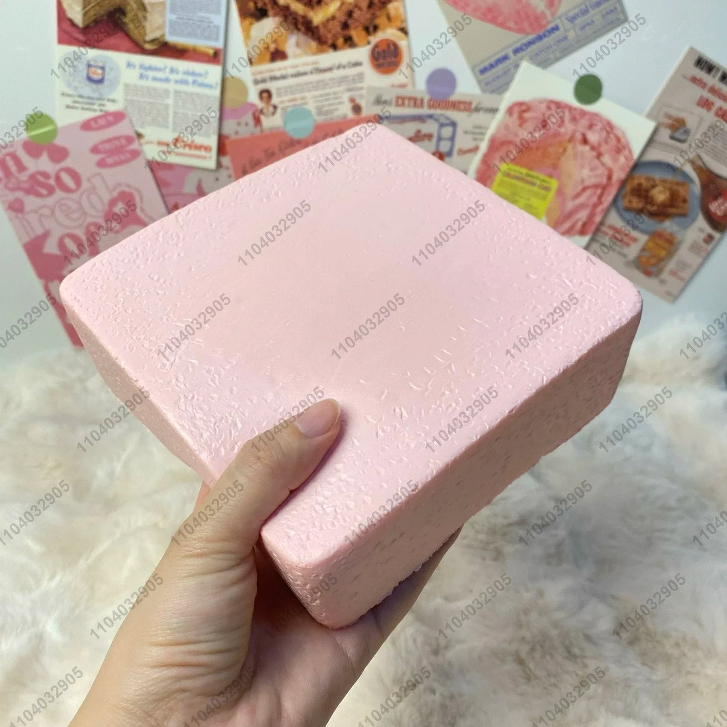 Bakery-Themed Squishy Toy – Soft, Slow Rebound Toast for Stress & Anxiety Relief