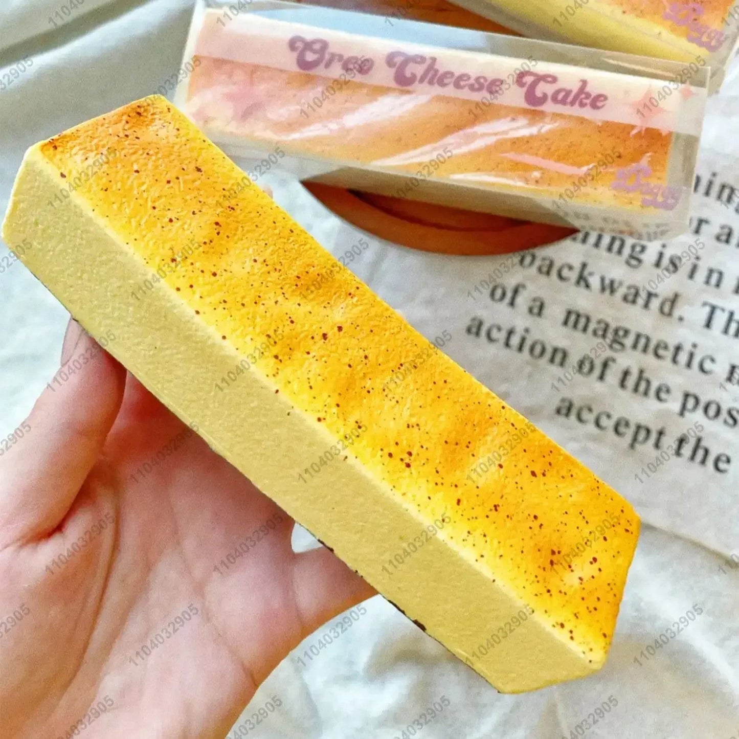 Bakery-Themed Squishy Toy – Soft, Slow Rebound Toast for Stress & Anxiety Relief