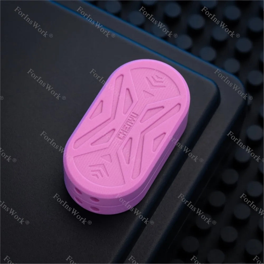 Double-Layer Mechanical Push Slider – Metal EDC Fidget Toy for Stress Relief & Focus