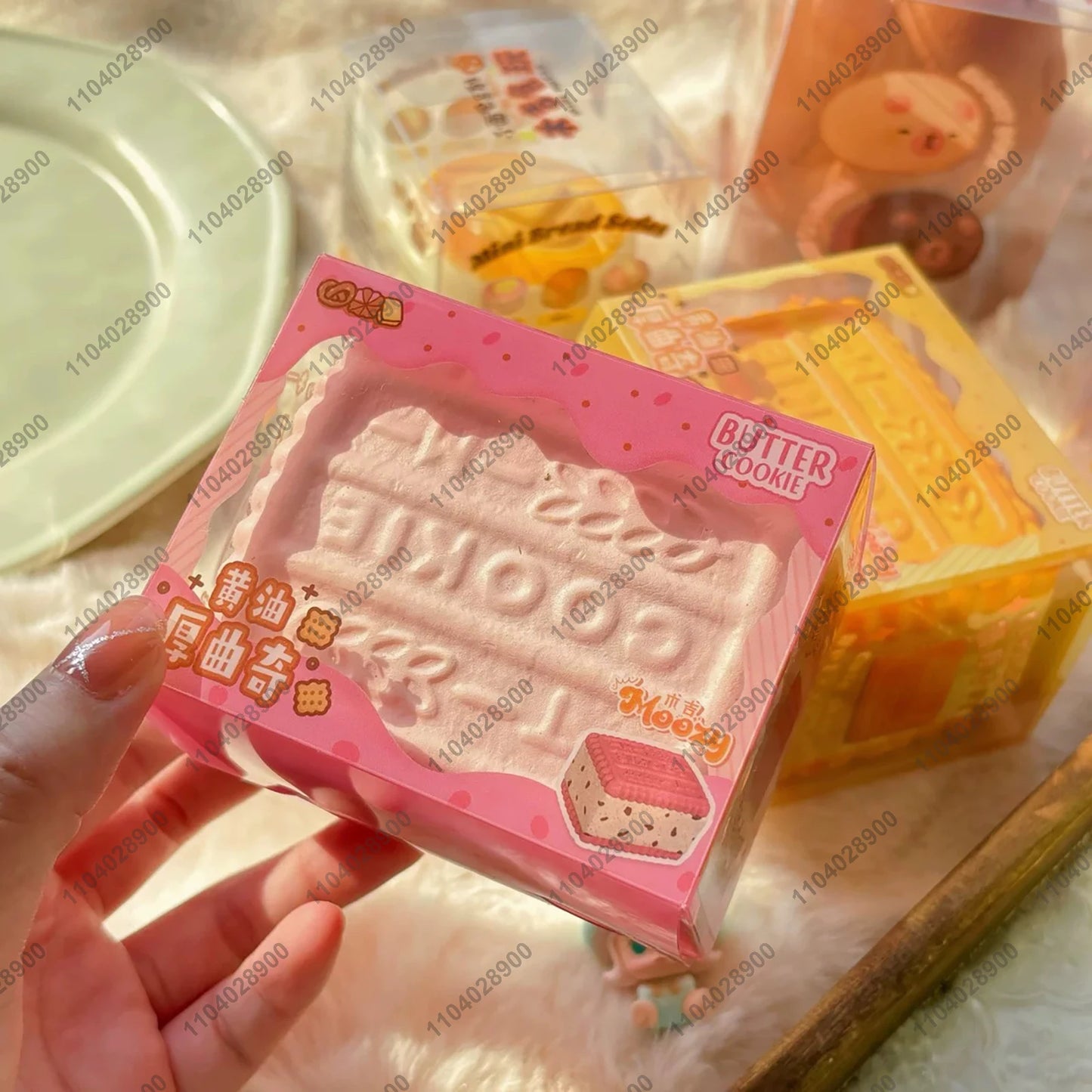 Bakery-Themed Squishy Toy – Soft, Slow Rebound Toast for Stress & Anxiety Relief