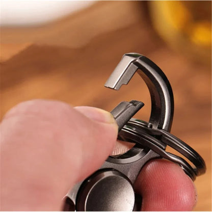 3-in-1 Fidget Spinner Keychain – Stress Relief Toy with Built-in Bottle Opener