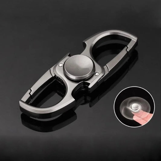 3-in-1 Fidget Spinner Keychain – Stress Relief Toy with Built-in Bottle Opener