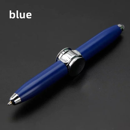 3-in-1 Gyro Pen with LED Light – Writing, Spinning & Stress Relief in One