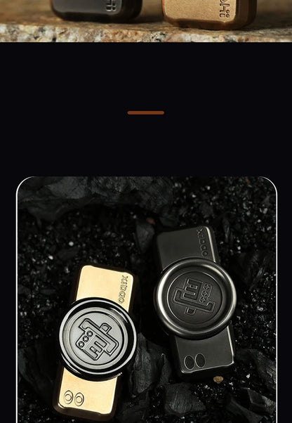 Zirconium Alloy EDC Fidget Spinner – Precision CNC Machined Stress Relief Toy for Adults