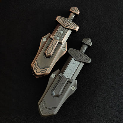 EDC Magnetic Sword Fidget Slider – Anti-Anxiety Metal Decompression Toy for Adults
