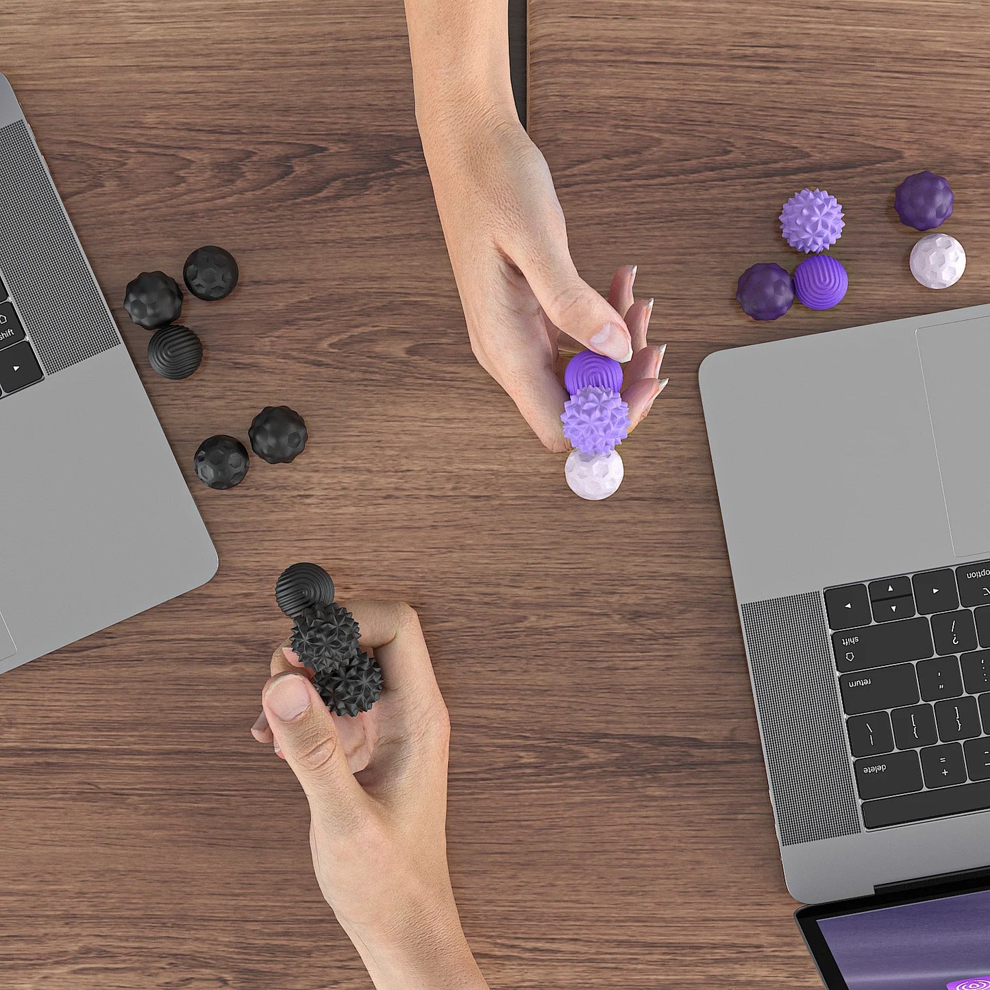 Magnetic Fidget Balls – Quiet Stress Relief Toy for Office, Travel & ADHD/Anxiety Support