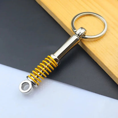 Mini Alloy Car Wheel Rim Keychain – Perfect Gift for Car Enthusiasts