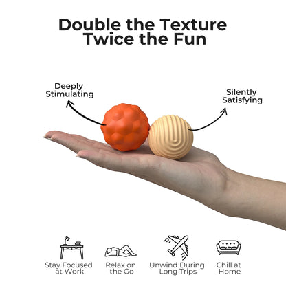Magnetic Fidget Balls – Quiet Stress Relief Toy for Office, Travel & ADHD/Anxiety Support