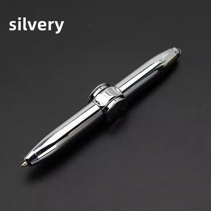 3-in-1 Gyro Pen with LED Light – Writing, Spinning & Stress Relief in One