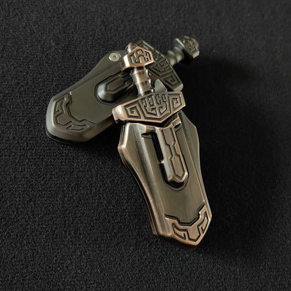 EDC Magnetic Sword Fidget Slider – Anti-Anxiety Metal Decompression Toy for Adults