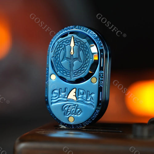 Double-Layer Mechanical Push Slider – Metal EDC Fidget Toy for Stress Relief & Focus