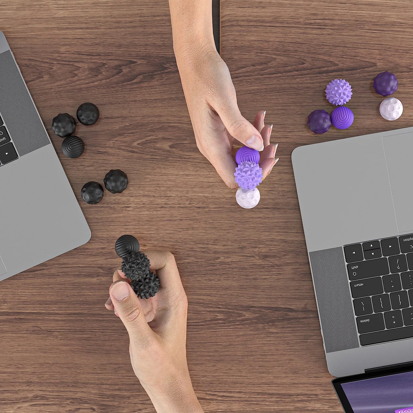 Magnetic Fidget Balls – Quiet Stress Relief Toy for Office, Travel & ADHD/Anxiety Support