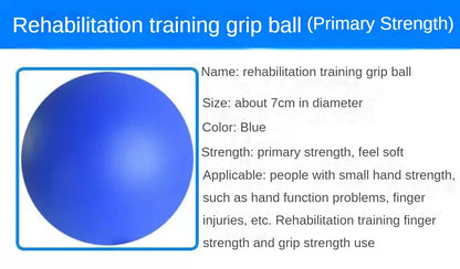 Hand Grip Therapy Ball – Finger Strength Trainer & Stress Relief Ball for Rehabilitation & Exercise