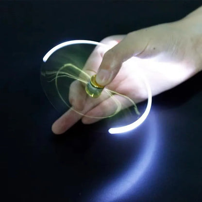 3-in-1 Gyro Pen with LED Light – Writing, Spinning & Stress Relief in One