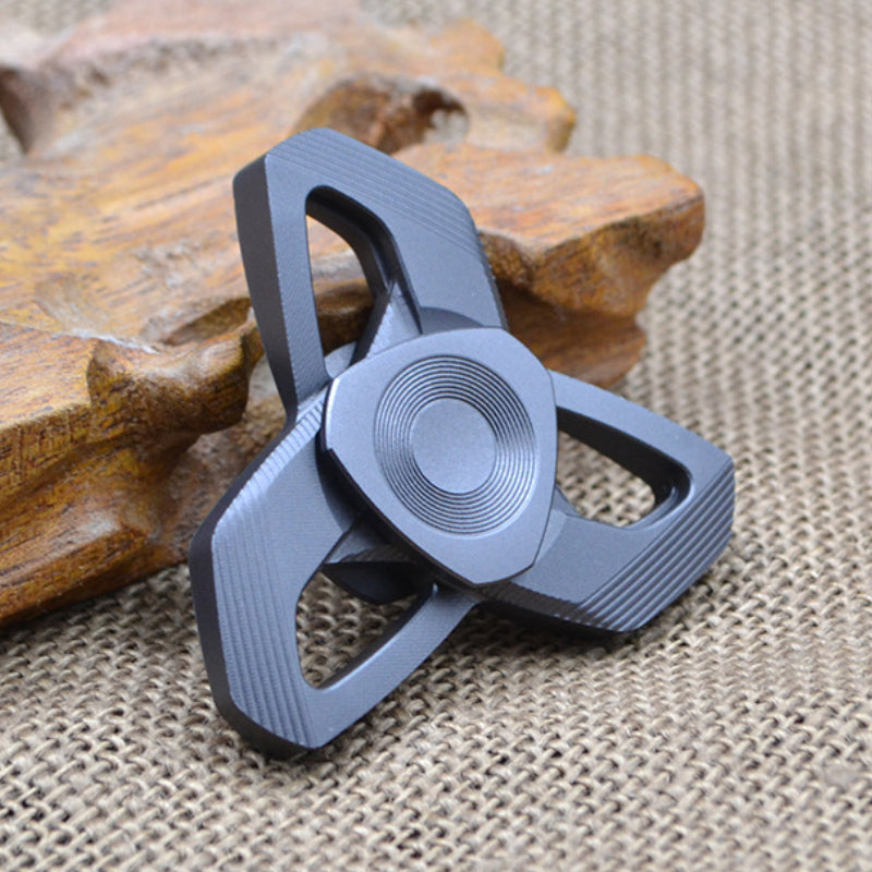 CKFSL Premium Metal EDC Hand Spinner – High-End Fingertip Gyro for Stress Relief & Focus