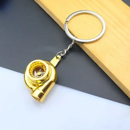 Mini Alloy Car Wheel Rim Keychain – Perfect Gift for Car Enthusiasts