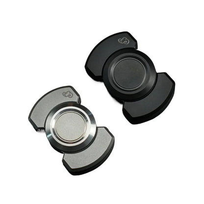 Mini Magnetic Slider Fidget – Transformable EDC Metal Spinner Push Card for Anxiety & Focus