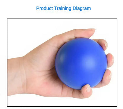 Hand Grip Therapy Ball – Finger Strength Trainer & Stress Relief Ball for Rehabilitation & Exercise