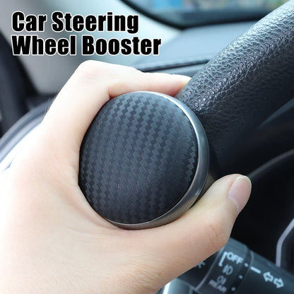 360° Rotating Steering Wheel Spinner Knob – Effort-Saving One-Handed Control for Cars, Trucks, and SUV