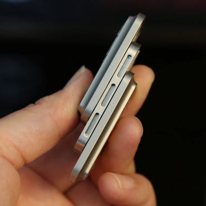 Ghost Tuning Fork Fidget Slider – Metal EDC Toy for ADHD, Anxiety & Office Stress Relief