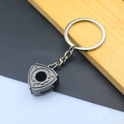 Mini Alloy Car Wheel Rim Keychain – Perfect Gift for Car Enthusiasts
