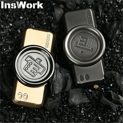 Zirconium Alloy EDC Fidget Spinner – Precision CNC Machined Stress Relief Toy for Adults