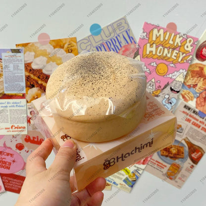 Bakery-Themed Squishy Toy – Soft, Slow Rebound Toast for Stress & Anxiety Relief