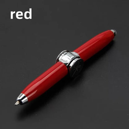 3-in-1 Gyro Pen with LED Light – Writing, Spinning & Stress Relief in One