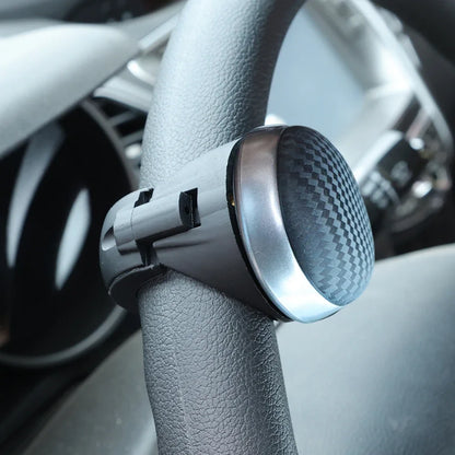 360° Rotating Steering Wheel Spinner Knob – Effort-Saving One-Handed Control for Cars, Trucks, and SUV