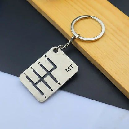 Mini Alloy Car Wheel Rim Keychain – Perfect Gift for Car Enthusiasts