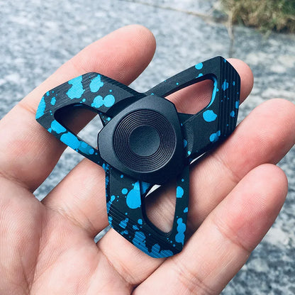 CKFSL Premium Metal EDC Hand Spinner – High-End Fingertip Gyro for Stress Relief & Focus