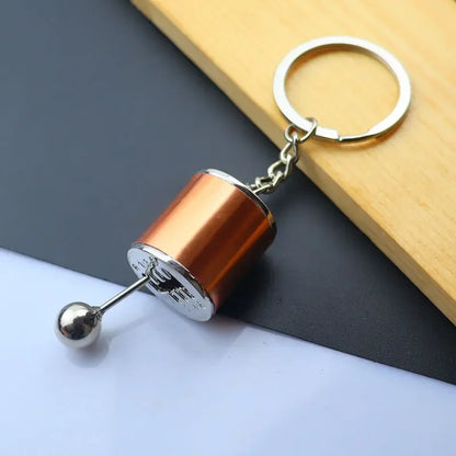 Mini Alloy Car Wheel Rim Keychain – Perfect Gift for Car Enthusiasts