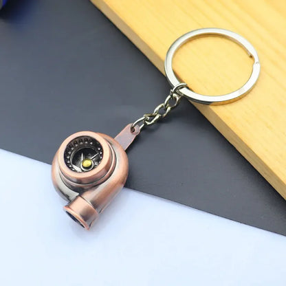 Mini Alloy Car Wheel Rim Keychain – Perfect Gift for Car Enthusiasts