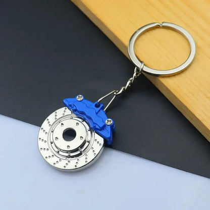 Mini Alloy Car Wheel Rim Keychain – Perfect Gift for Car Enthusiasts
