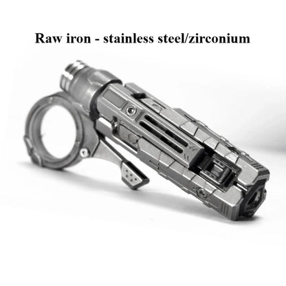Iron Curtain Magnetic Mechanical Slider – Titanium Alloy EDC Fidget Toy for Stress Relief