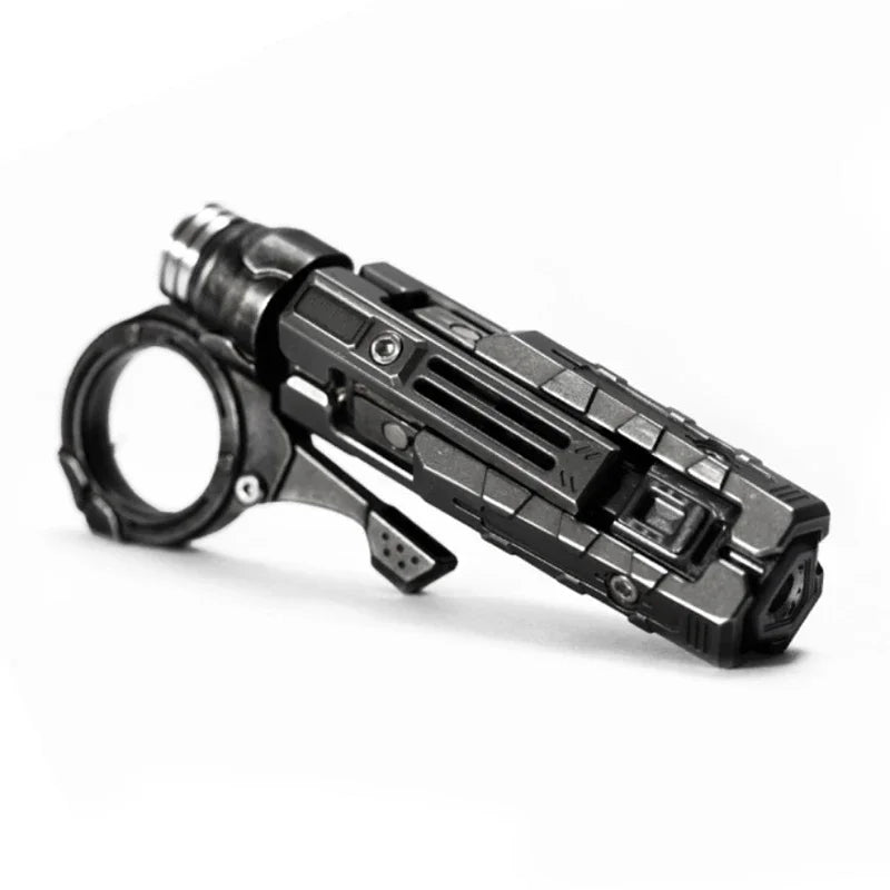 Iron Curtain Magnetic Mechanical Slider – Titanium Alloy EDC Fidget Toy for Stress Relief