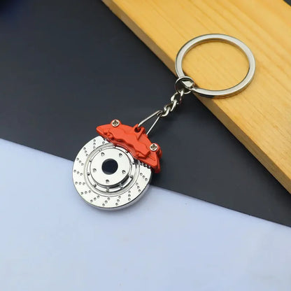 Mini Alloy Car Wheel Rim Keychain – Perfect Gift for Car Enthusiasts