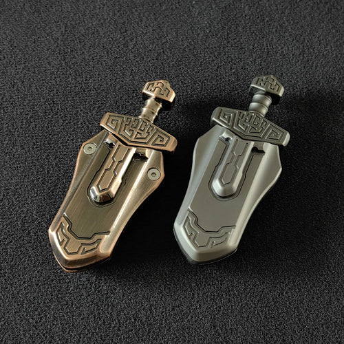 EDC Magnetic Sword Fidget Slider – Anti-Anxiety Metal Decompression Toy for Adults