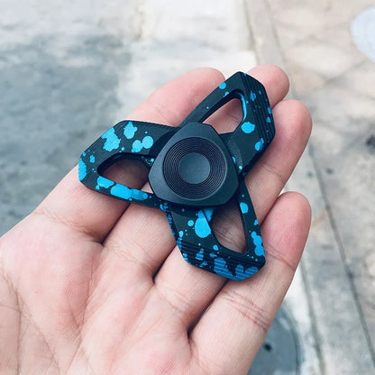 CKFSL Premium Metal EDC Hand Spinner – High-End Fingertip Gyro for Stress Relief & Focus