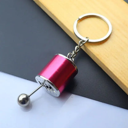 Mini Alloy Car Wheel Rim Keychain – Perfect Gift for Car Enthusiasts