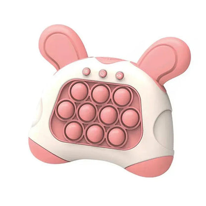 Electronic Light-Up Quick Push Bubble Game – Handheld Whack-a-Mole Style Fidget Toy for Stress Relief & Focus