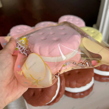 Irresistibly Soft Cookie Squishy – Triple Layer Stress Relief Toy for Instant Calm
