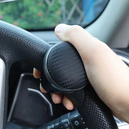360° Rotating Steering Wheel Spinner Knob – Effort-Saving One-Handed Control for Cars, Trucks, and SUV